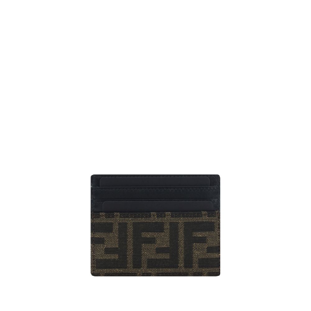 Brown Calf Leather Card Holder