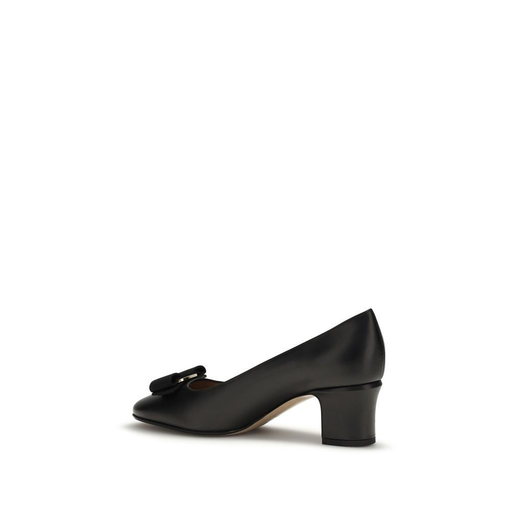 Shiny Calf Leather Vera Pumps