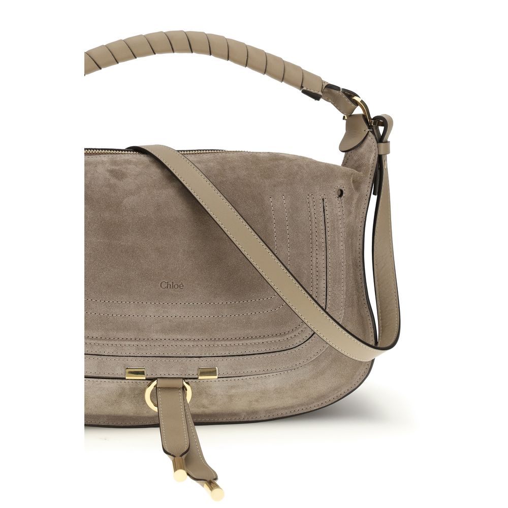 Small Calfskin Marcie Shoulder Bag