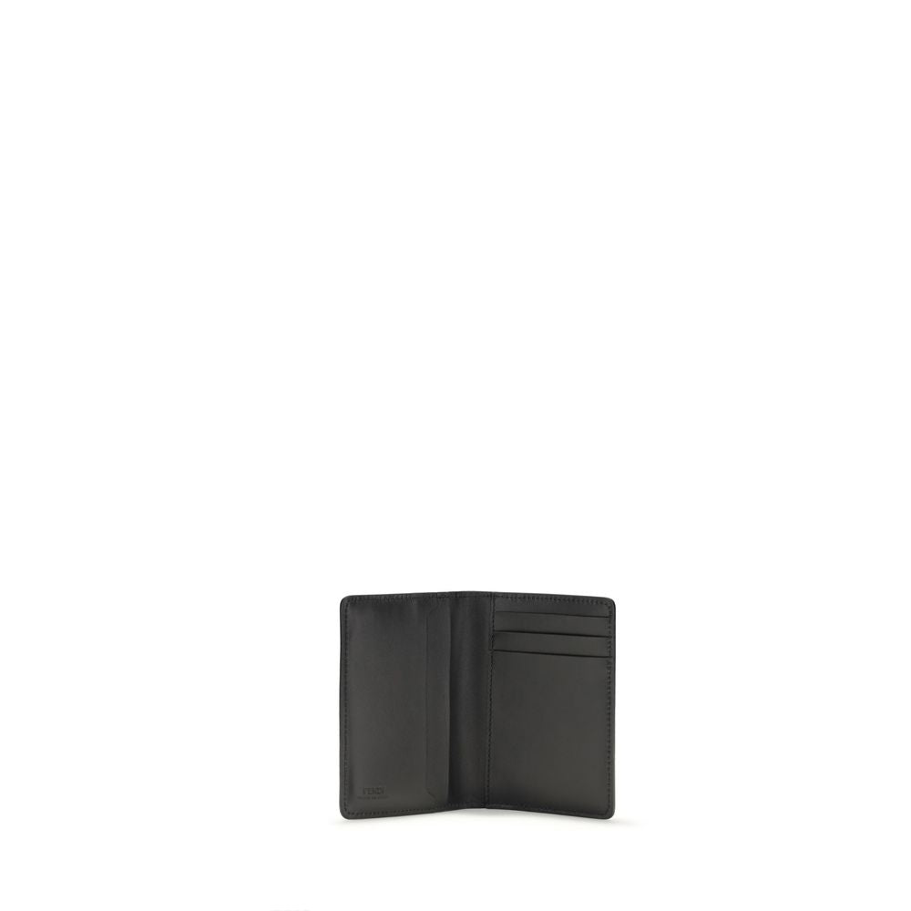 Black Calf Leather Card Holder
