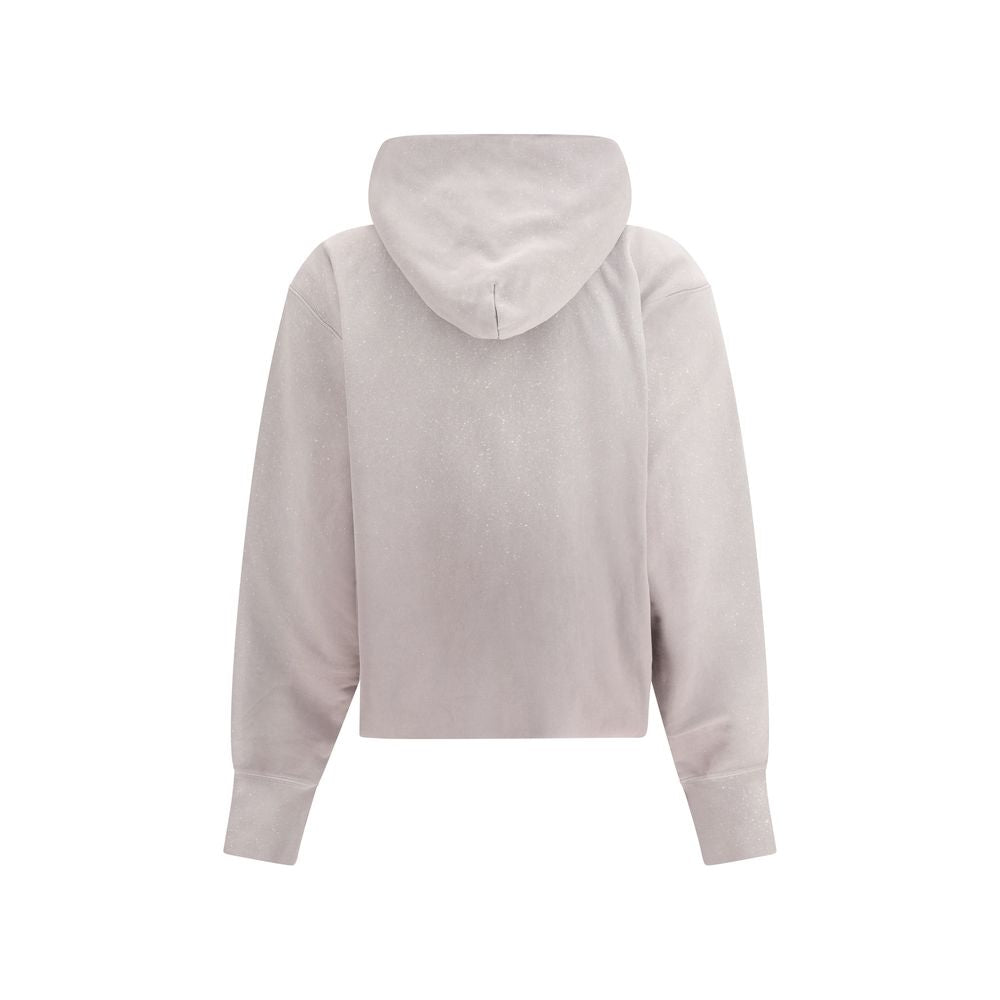 Multicolor Graphic Print Cotton Hoodie