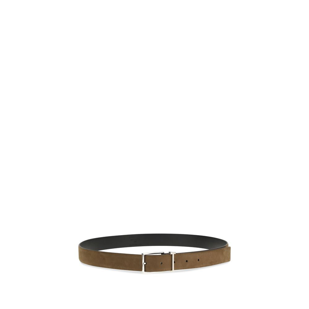 Brown Suede Belt