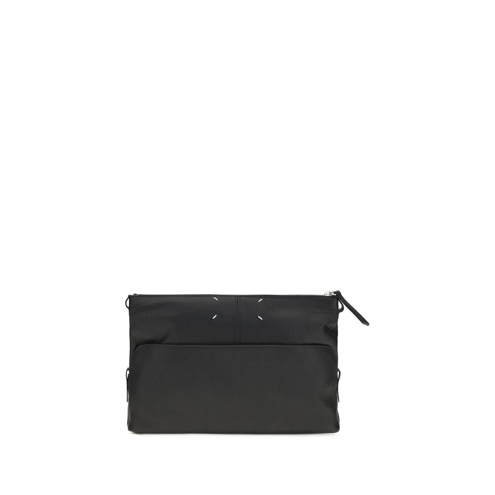 Calfskin 5AC Clutch Shoulder Bag