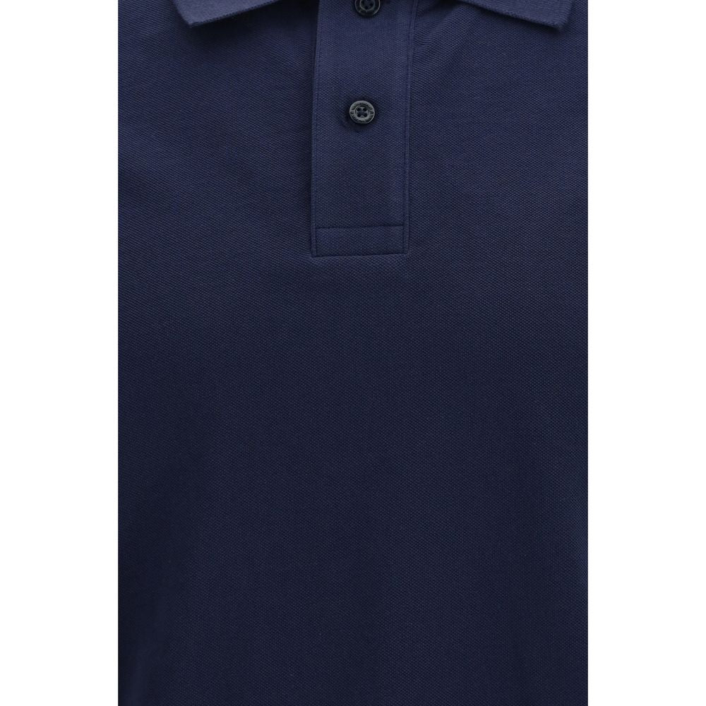 Blue Cotton Everett Polo Shirt