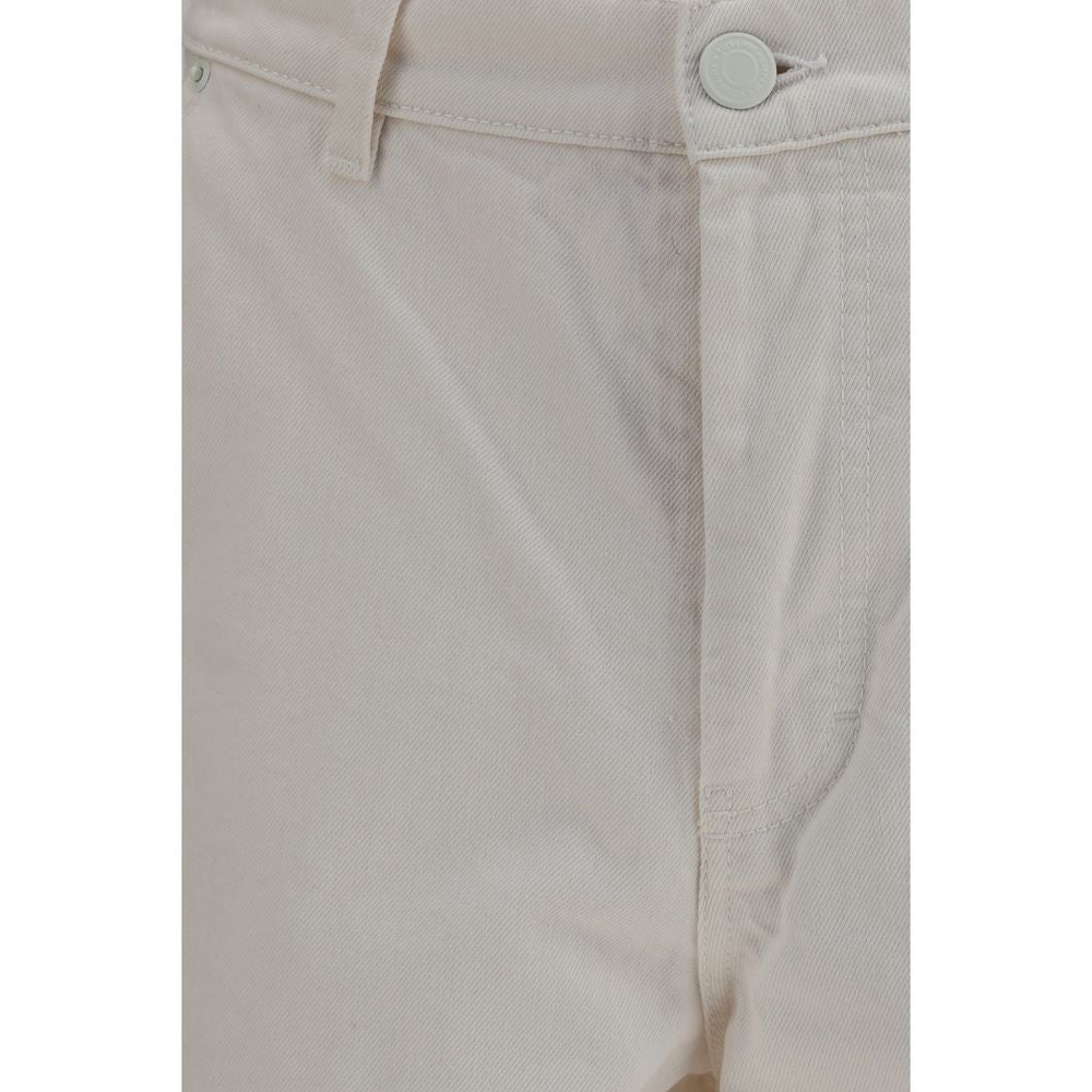 Essential Wide-Cut Cotton Bermuda Shorts