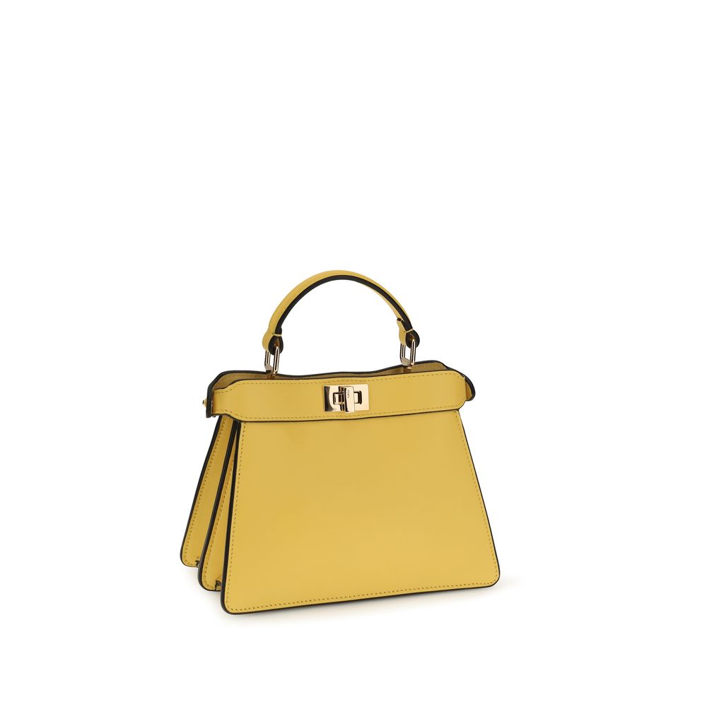 Calfskin Peekaboo ISeeU Petite Handbag