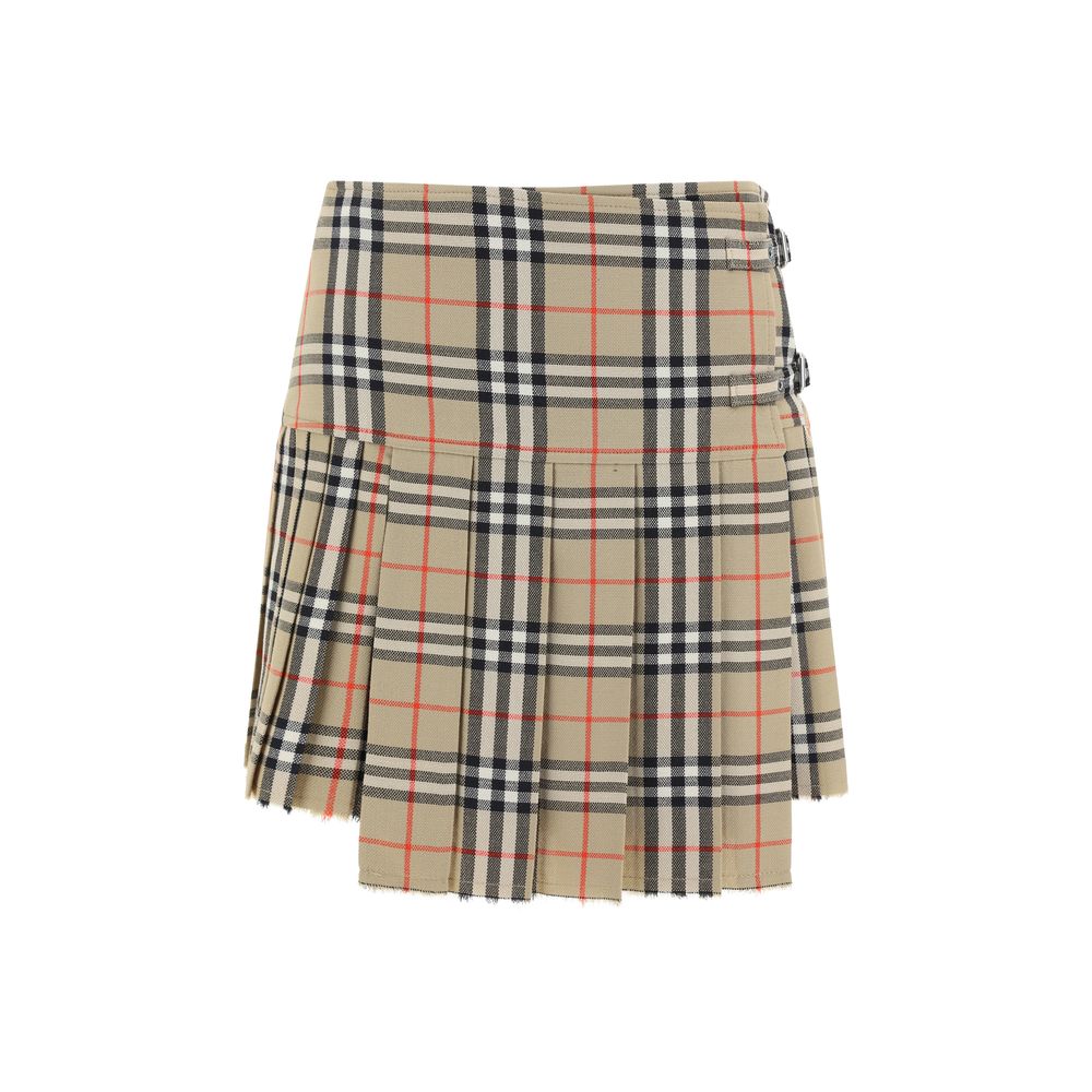 Zoe Wool Mini Skirt