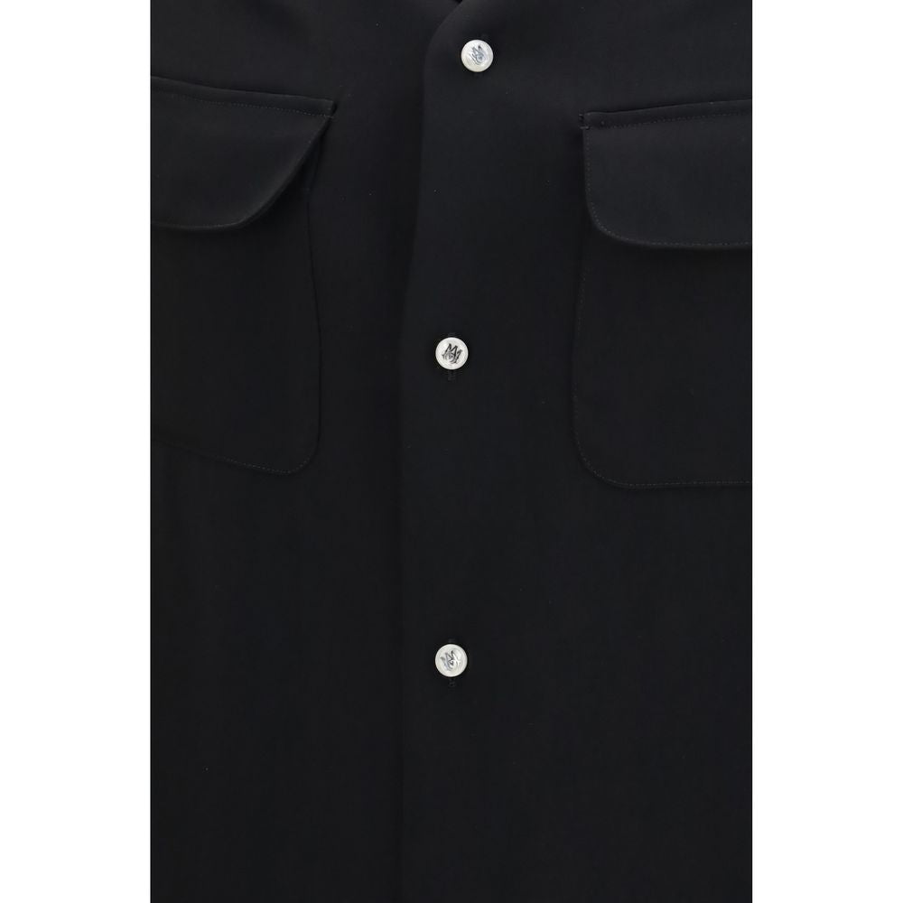 Rounded Pocket Polyester Shirt