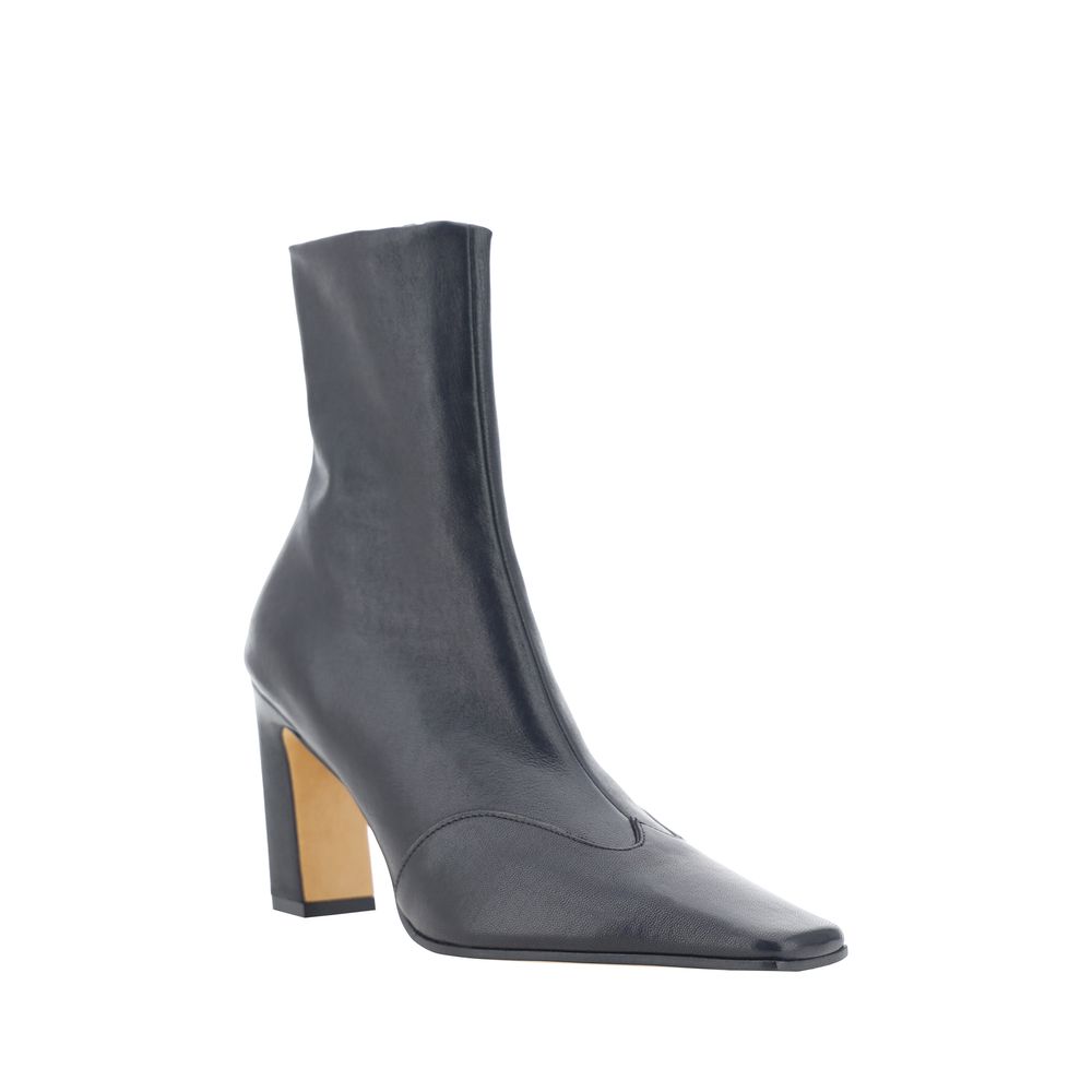 Calfskin Nevada Ankle Boots