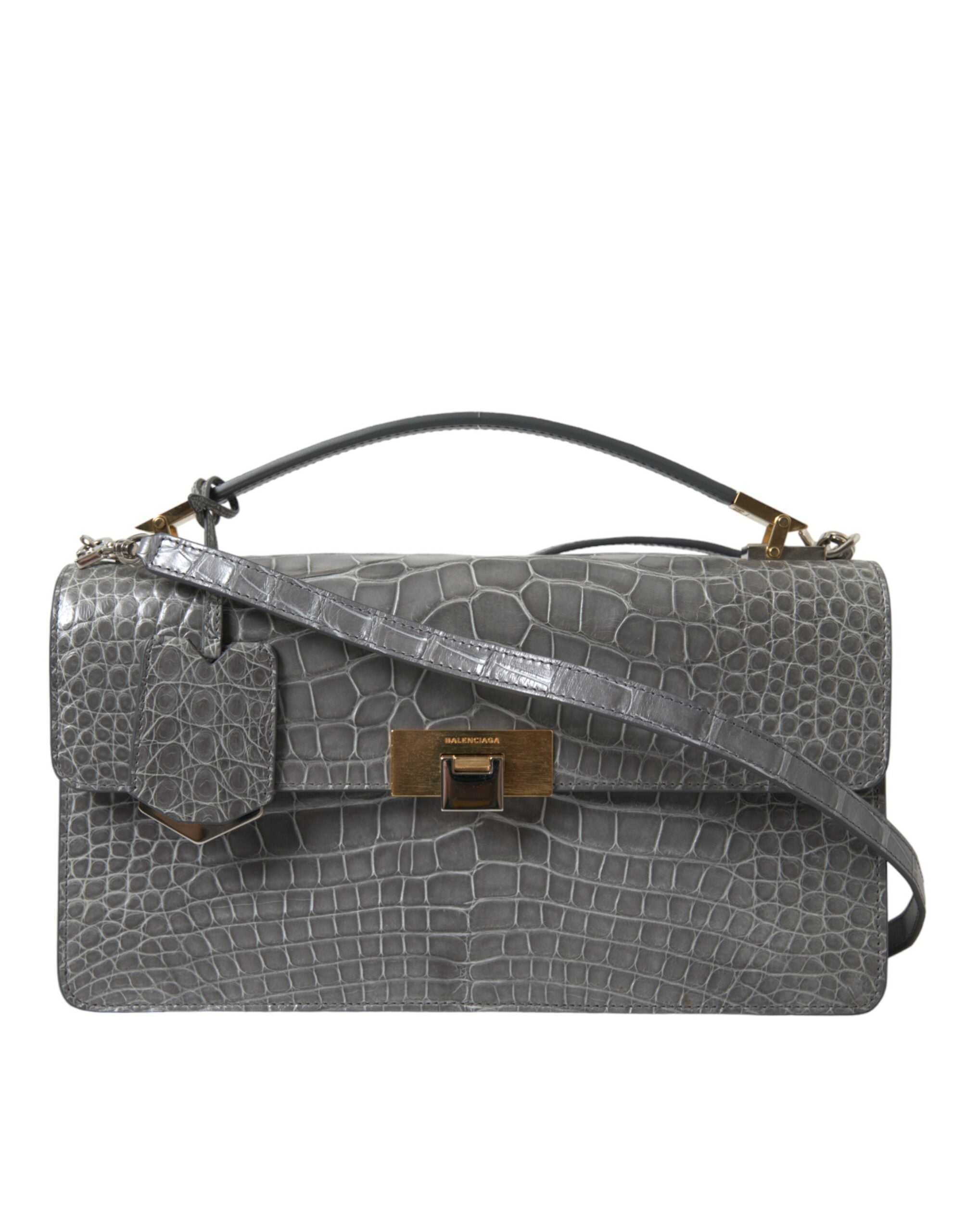 Medium Exotic Leather Le Dix Poch.Ca.St AJ Shoulder Bag
