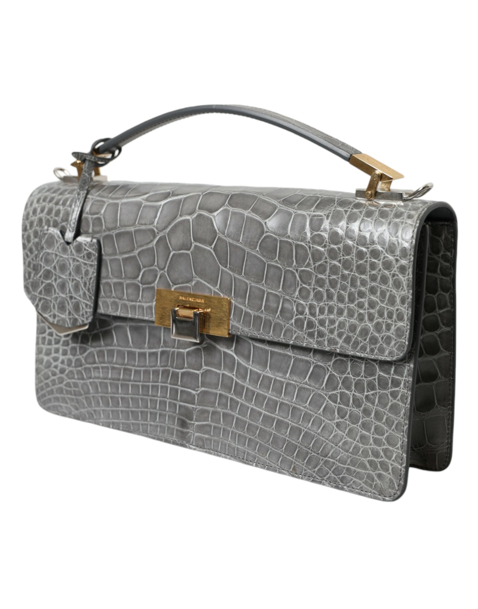 Medium Exotic Leather Le Dix Poch.Ca.St AJ Shoulder Bag