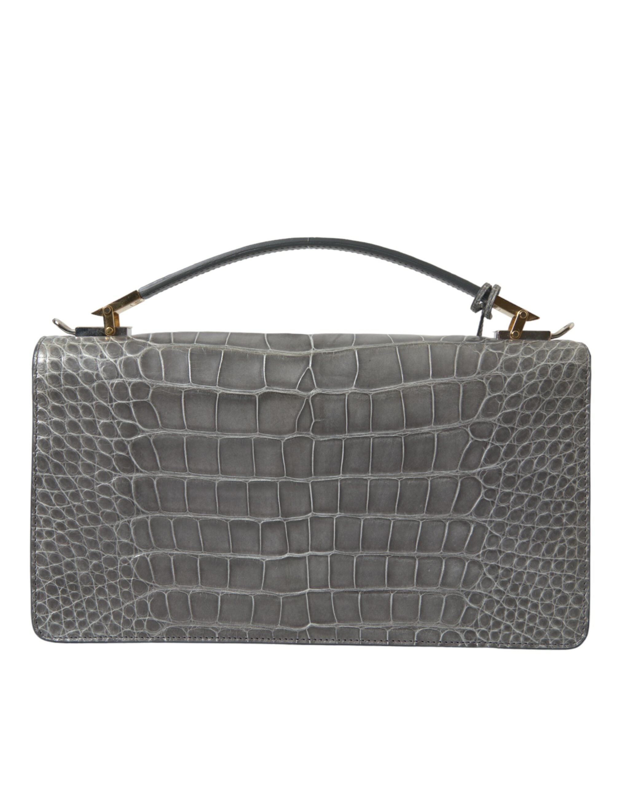 Medium Exotic Leather Le Dix Poch.Ca.St AJ Shoulder Bag