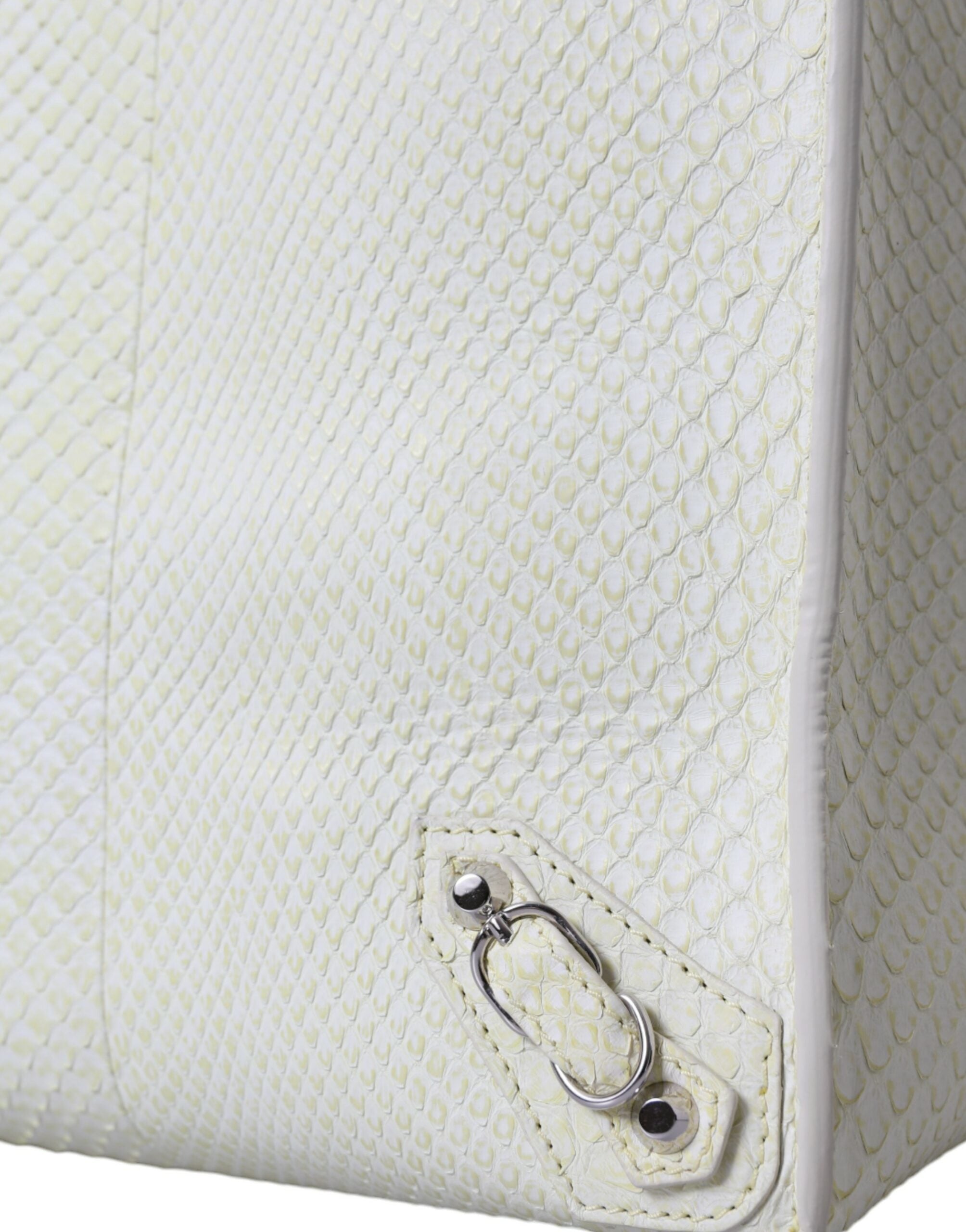 Papier A4 Studded Python Tote Bag