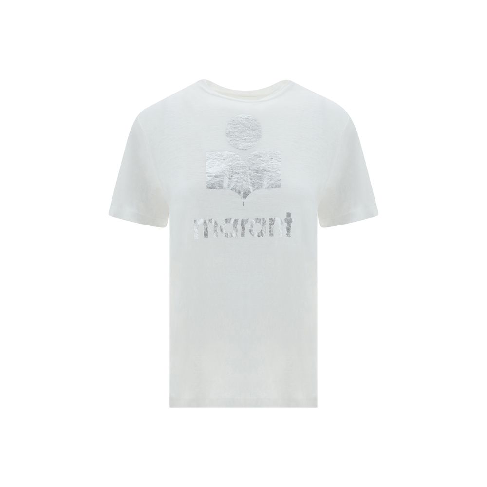 White Linen Zewel T-Shirt