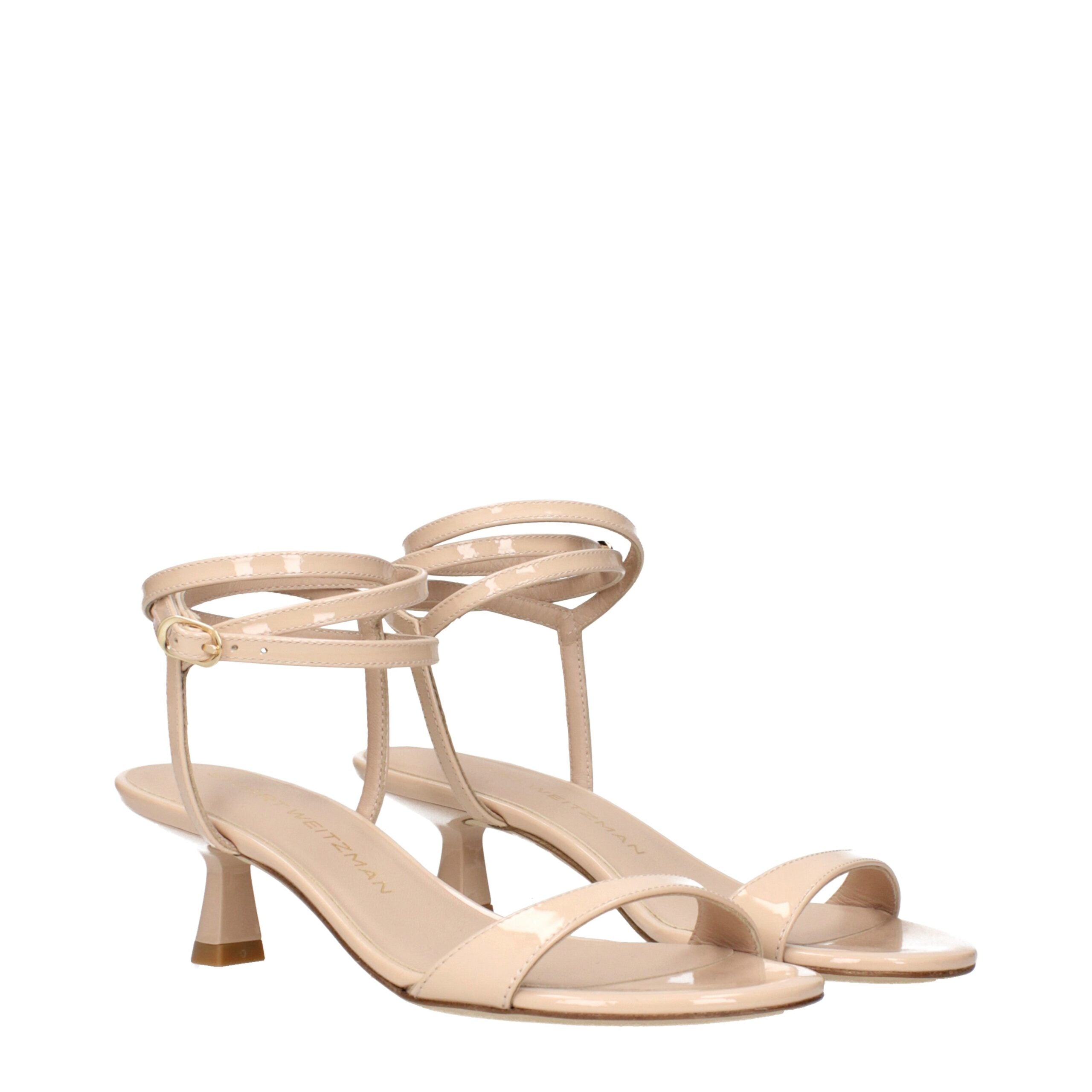 Nudistwrap 50 Patent Leather Stiletto Heel Sandals