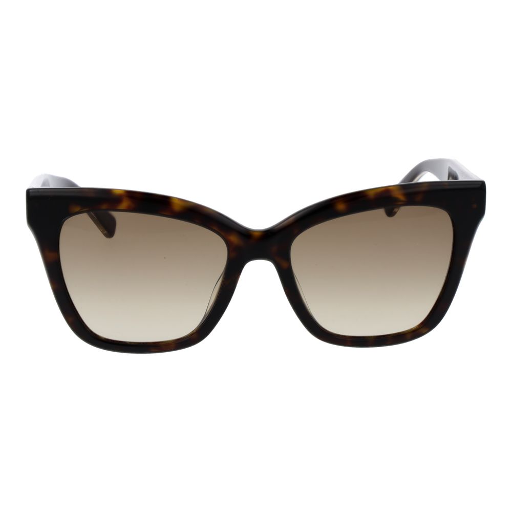 Brown Acetate Square Sunglasses